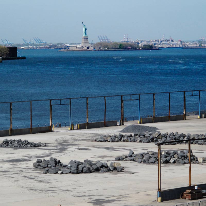Liberty from the Shore Liberty from the Shore