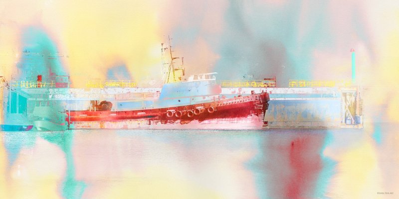 El Lobo Grande, archival pigment print, edition of 5, 48x24 inches
