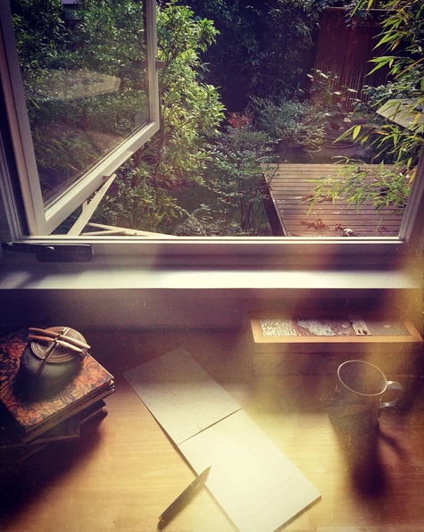 The writing desk, a journal life
