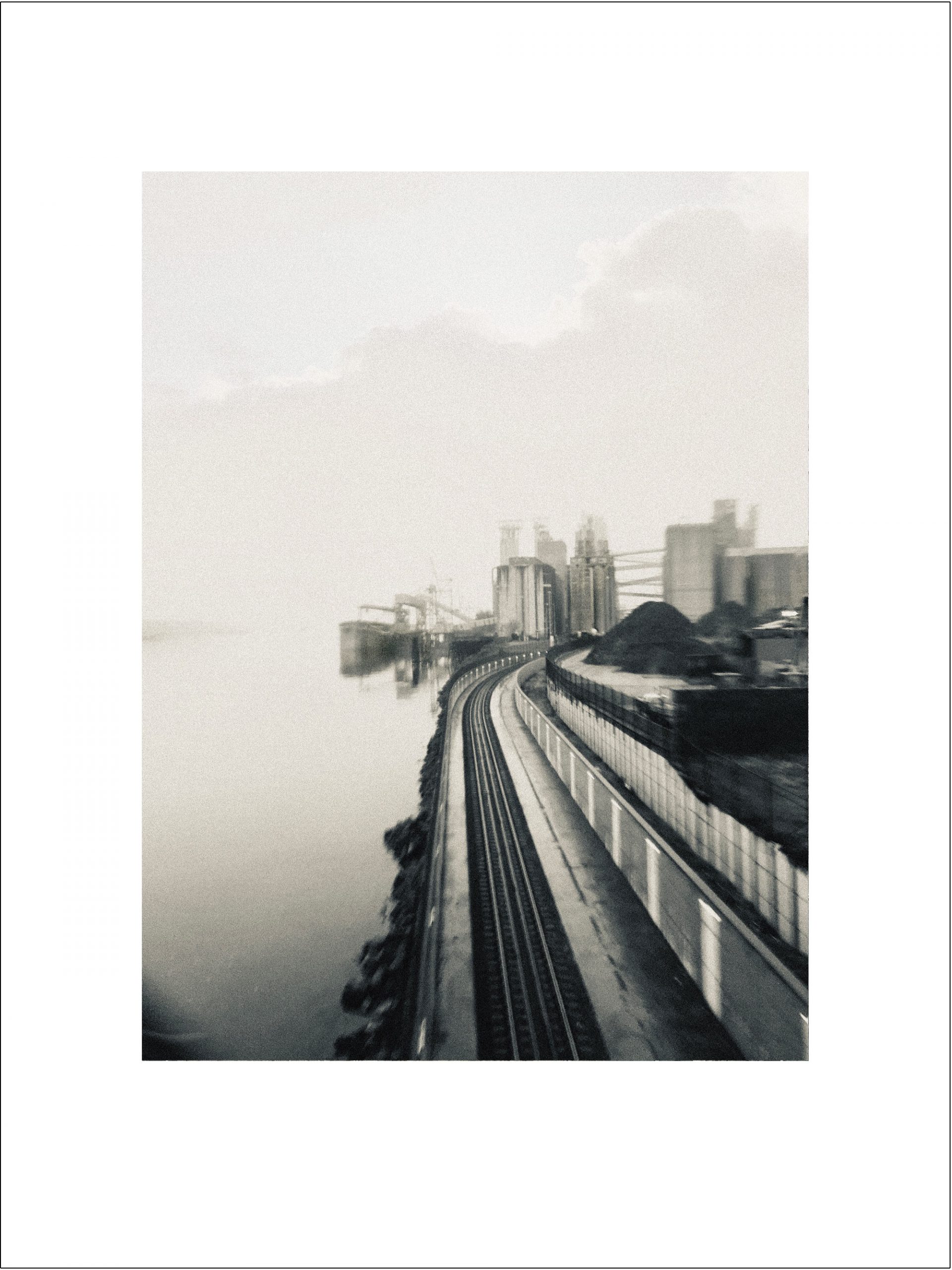 Silver Train Vista (Coast Starlight) limited edition print