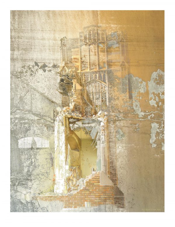 Forgotten Church Ruin Print by Iskra