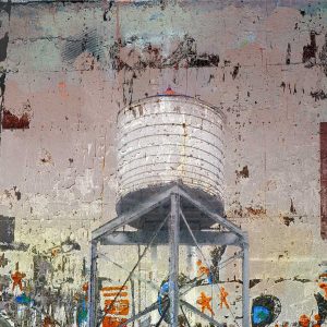 Autonomous Zone Water Tower by Iskra
