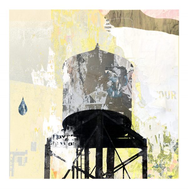 Waterstreet (Babel) Watertower print by Iskra