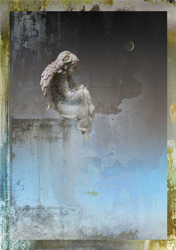 Painter's Angel with Moon