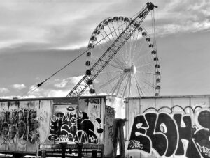 Seattle Wheel and boxcar