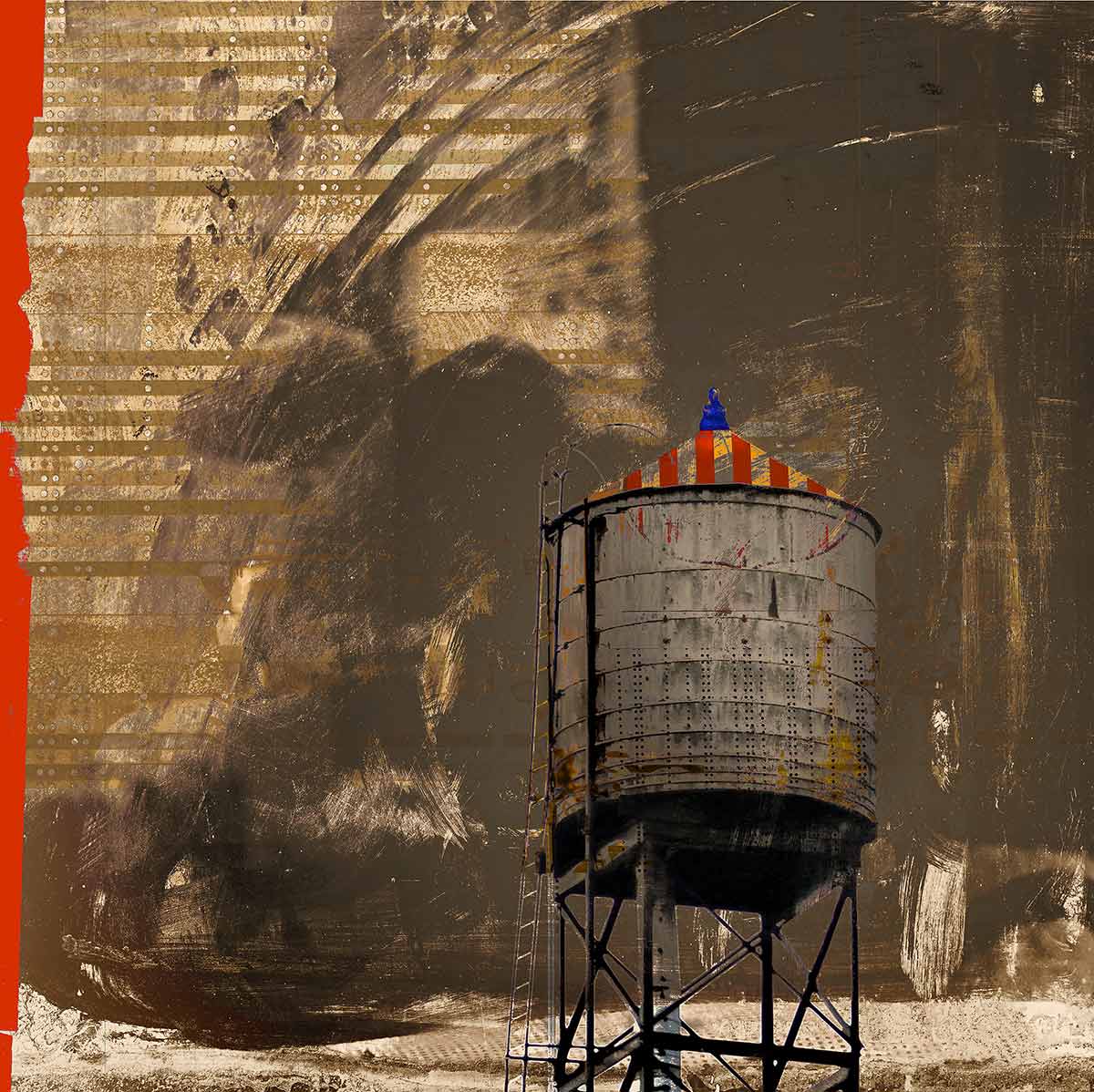 Clown Tower print by Iskra