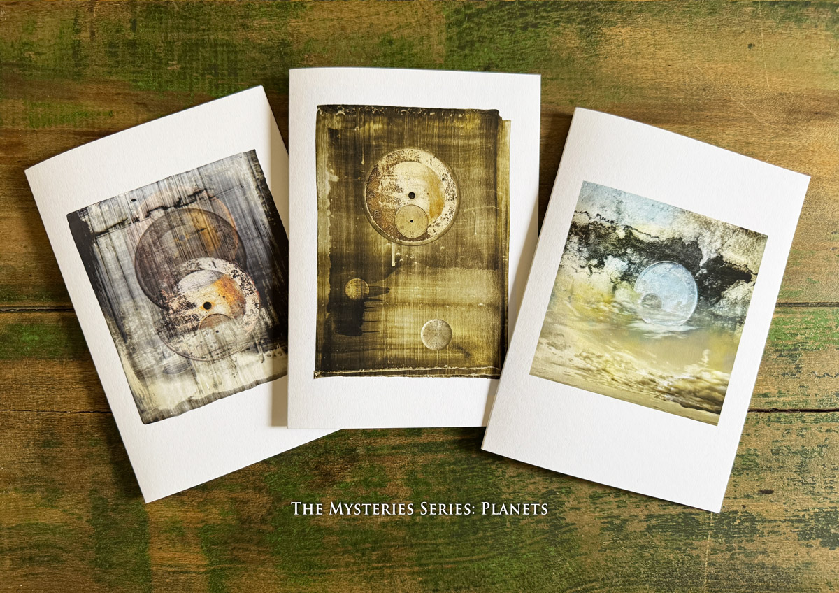 The Planets Series from The Mysteries notecards